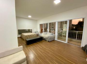 Foto 01 · Apartamento à venda em Santana de Parnaíba-SP, bairro Tamboré: 1 quarto, 2 salas, 2 banheiros, 2 vag
