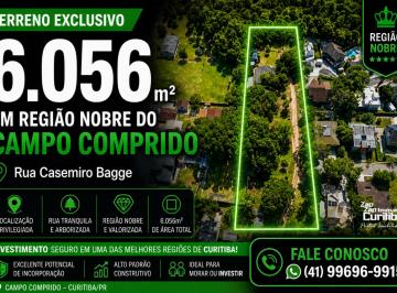 Terreno , Curitiba · Terreno de 6.056,00m2 - Campo Comprido