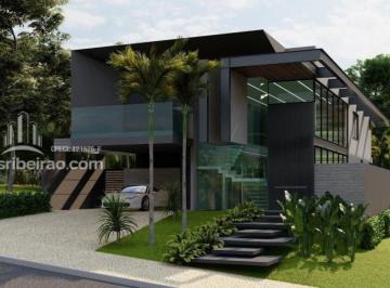 Casa · 388m² · 4 Quartos · 4 Vagas · Condomínio Reserva Santa Luisa casa à venda #imoveisribeirao