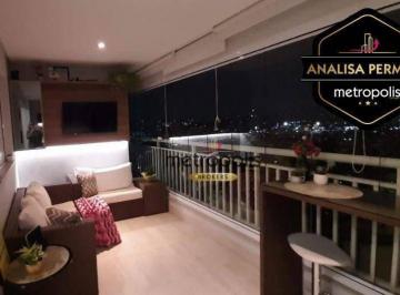 Sacada gourmet · Apartamento à venda, 94 m² por R$ 960.000,00 - Centro - São Bernardo do Campo/SP