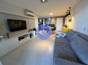 Apartamento · 102m² · 3 Quartos · 2 Vagas · Apartamento térreo e porteira fechada no Golf Ville - Porto das Dunas.