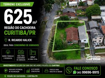Terreno , Curitiba · Terreno 625,00m² - Cachoeira - Ctba