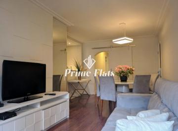Apartamento · 95m² · 3 Quartos · 2 Vagas · Flat disponível para locação no Travel Inn Park Avenue no Jardins, com 95m², 3 dormitórios e 2 vagas
