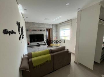 Sala · Cobertura à venda, 110 m² por R$ 641.000,00 - Utinga - Santo André/SP