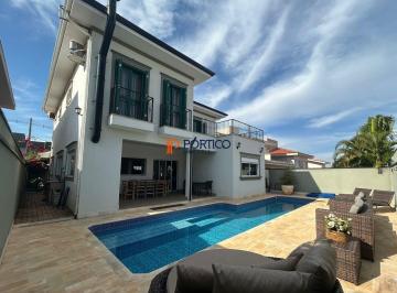 Casa · 263m² · 3 Quartos · 4 Vagas · Sobrado com 3 Suítes e Piscina - Terras do Cancioneiro - Paulínia