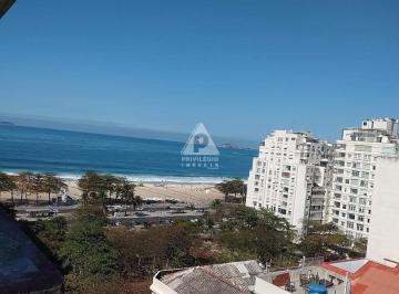 Apartamento · 110m² · 3 Quartos · 1 Vaga · Apartamento 3 quartos, com vaga, mobiliado e vista mar, em Copacabana