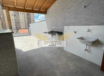 Apartamento · 94m² · 2 Quartos · 1 Vaga · Cobertura sem Condomínio com 2 Quartos para Comprar, 94m² - Vila Camilópolis, Santo André/SP.