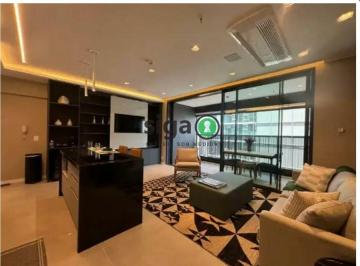 Apartamento · 77m² · 1 Quarto · 2 Vagas · Apto para LOCAÇÂO ,MOBILIADO, com 77m²,1 suite, 2 vagas, no Brooklin