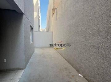 Quintal · Apartamento Garden à venda, 88 m² por R$ 510.000,00 - Osvaldo Cruz - São Caetano do Sul/SP