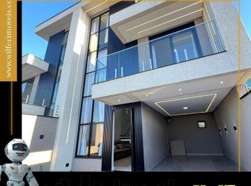 Casa · 173m² · 3 Quartos · 4 Vagas · SOBRADO TRIPLEX MAGNÍFICO COM 03 DORMITÓRIOS LOCAL