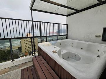 Apartamento · 235m² · 3 Quartos · 2 Vagas · Cobertura à venda Guarujá - Duplex - 3 dormitórios vista para o mar - Tombo