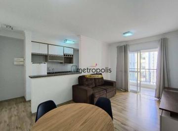 Sala · Apartamento com 2 dormitórios para alugar, 70 m² por R$ 4.980,00/mês - Olímpico - São Caetano do Sul