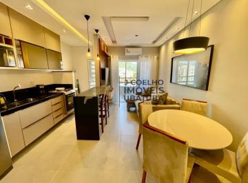 Foto 01 · Apartamento decorado à venda com 1 suíte + lavabo no Itaguá - Ubatuba.