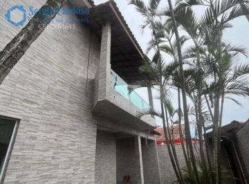 Casa · 173m² · 5 Quartos · 2 Vagas · SOBRADO PÉ NA AREIA! 5 QUARTOS NO JARDIM SUARÃO - ITANHAÉM/SP