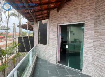 Casa · 173m² · 5 Quartos · 2 Vagas · SOBRADO PÉ NA AREIA! 5 QUARTOS NO JARDIM SUARÃO - ITANHAÉM/SP