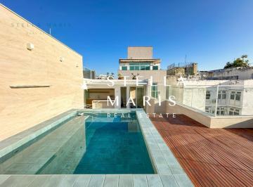 Foto 06 · Cobertura Triplex totalmente reformada, com piscina, churrasqueira e linda vista da Lagoa Rodrigo de