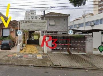 509235db8d2bdd1727250e0a3f2ee3e3fd42e247 · Terreno à venda, 420 m² por R$ 2.000.000,00 - Aparecida - Santos/SP