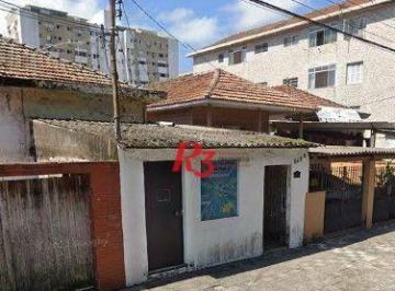 44229785d61d7248fa9c4bc55efbbf404e09b77d · Terreno à venda, 300 m² por R$ 1.170.000,00 - Ponta da Praia - Santos/SP