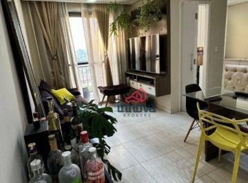 75a4934eabb39b93879a460274efbf44cc0d44fa · Apartamento com 2 dormitórios à venda, 46 m² por R$ 398.000,00 - Portal dos Gramados - Guarulhos/SP