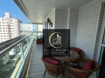 67ddb5d43833f452db18650bbf1ed8593cbb0bb9 · Apartamento mobiliado com 3 dormitórios à venda, 129 m² por R$ 910.000 - Ocian - Praia Grande/SP
