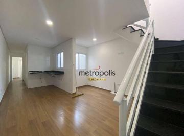 Sala · Cobertura à venda, 110 m² por R$ 670.000,00 - Vila Alice - Santo André/SP
