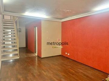 Sala · Sobrado à venda, 202 m² por R$ 751.000,00 - Jardim - Santo André/SP
