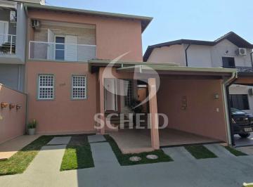 Casa · 162m² · 3 Quartos · 2 Vagas · Sobrado à venda em Condomínio Fechado com 3 quartos em Indaiatuba
