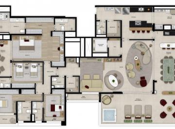 Apartamento de 4 quartos, São Paulo · Cobertura Penthouse /Grand High Residences / Melhor vista da região / Na planta