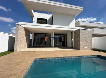Casa · 262m² · 5 Quartos · 4 Vagas · Sobrado com 5 Suítes e Piscina - Santorini - Paulínia