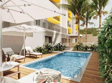 Perspectiva · Apartamento Condomínio Oni Suíça com 2 dormitórios à venda, 60 m² - Jardim São Carlos - Sumaré/SP
