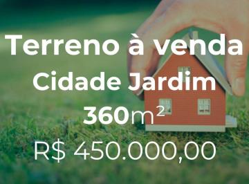 Terreno · 360m² · Terreno à venda, bairro Cidade Jardim - Uberlândia/MG