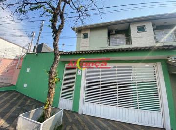 Casa · 211m² · 3 Quartos · 4 Vagas · SOBRADO COM 3 SUITES NO JD SANTA MENA