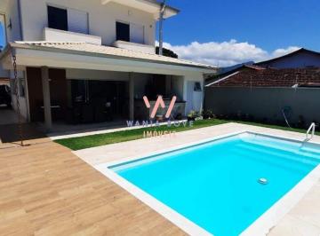 Casa · 360m² · 4 Quartos · 6 Vagas · Sobrado a 400m da Praia, com 4 dormitórios à venda, 360m² por R$ 1.650.000 - Jardim Britania - Carag