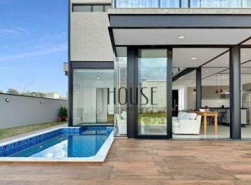 CAPA · Casa à venda em condomínio de alto padrão Alphaville Nova Esplanada, Votorantim, SP | 300m² com 4 qu