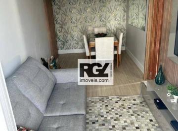 1da199f5542d4fbc17b0a1992973196000182653 · Apartamento com 2 dormitórios à venda, 78 m² por R$ 630.000,00 - Marapé - Santos/SP