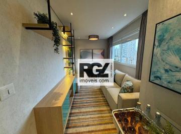 6e3ed8b2f709e6880fd5c52937c717c7d2b3b12f · Apartamento NOVO com 1 dormitório à venda, 44 m² por R$ 561.000 - Ponta da Praia - Santos/SP