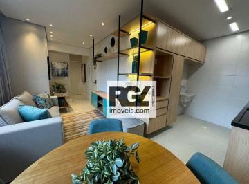597a0a16f5e586e41efa282e2f78e40b9f55e543 · Apartamento NOVO com 1 dormitório à venda, 44 m² por R$ 561.000 - Ponta da Praia - Santos/SP