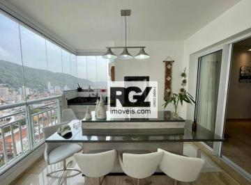 2da4b3bbab933dbf3ef669fb1f4474a37dc493bf · 3 dormitórios, 4 Banheiros,2 vagas Fixas  - Marapé - Santos/SP