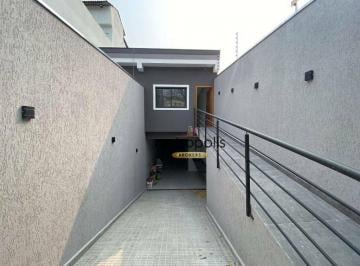 Fachada · Sobrado com 3 dormitórios à venda, 168 m² por R$ 801.000,00 - Parque Oratório - Santo André/SP