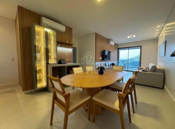 Apartamento · 160m² · 3 Quartos · 2 Vagas · Apartamento com 3 suítes novo para locação anual no YACHTCLUB Jurerê, Florianópolis