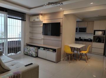 Apartamento · 120m² · 2 Quartos · 1 Vaga · Apartamento de 2 dormitórios, suíte, churrasqueira, amplo terraço, móveis planej