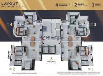 Apartamento · 56m² · 2 Quartos · 1 Vaga · Apartamento à venda no bairro Bom Retiro em Ipatinga
