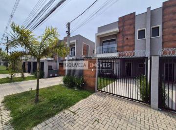 Casa · 123m² · 3 Quartos · 2 Vagas · Sobrado Novo com 3 Dormitórios, 1 Suíte, 123 m², à venda por R$ 714.000 - Hauer, Curitiba (PR)