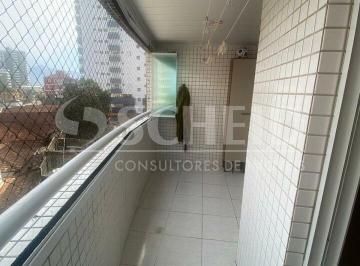 Apartamento · 49m² · 1 Quarto · 1 Vaga · APARTAMENTO PRAIA GRANDE - MIRIM - FRENTE PARA O MAR