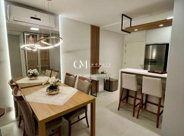 Apartamento · 53m² · 1 Quarto · 1 Vaga · Apartamento studio mobiliado, vista mar, centro de Torres - Ed Vesta