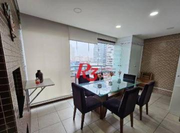 cdb9f2158f0b7900a1e88395656989152d81d263 · Apartamento com 3 dormitórios à venda, 87 m² por R$ 1.200.000,00 - Pompéia - Santos/SP