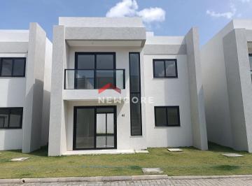Casa · 123m² · 4 Quartos · 2 Vagas · Casa de condomínio em Rua Abrolhos - Alphaville (Abrantes) - Camaçari/BA