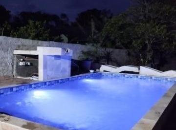 Foto 01 · Chácara à venda em Itanhaém-SP, Parque Novaro: 2 quartos, 1 suíte, 1 sala, 2 banheiros, 80,00 m². Co