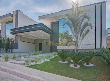 2eb13bfea3a2d1d265562a4a0248e3fea1f9b6c8 · Casa térrea nova à venda, 3 suítes, planejados, piscina, escritório, Condomínio London Park, Indaiat