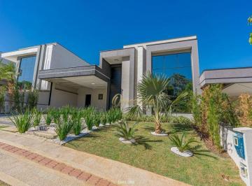 194e177eb2c9a237040432269191c65359436834 · Casa térrea nova à venda, 3 suítes, planejados, piscina, escritório, Condomínio London Park, Indaiat